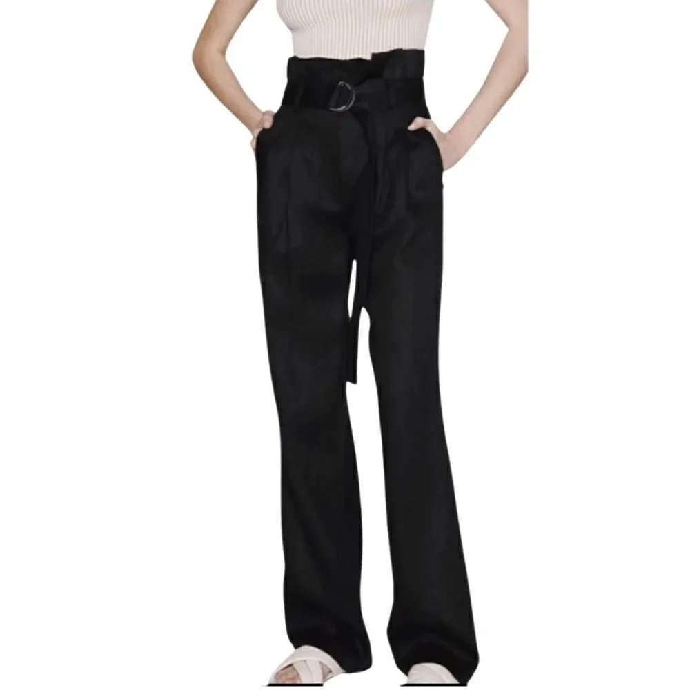 Anine Bing Thalia Linen Trousers